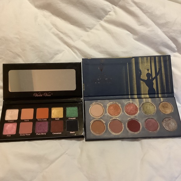 2 eyeshadow pallets. Violet Voss Essentials, and Zoeva Premiere - Picture 2 of 9